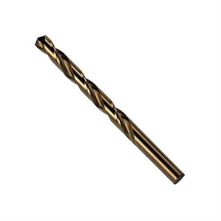 HANSON Cobalt High Speed Steel Fractional Straight Shank Jobber Length Drill Bit - 17/64" 63117